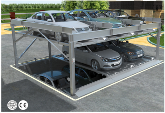 THREE LEVELS LIFT/SLIIDING